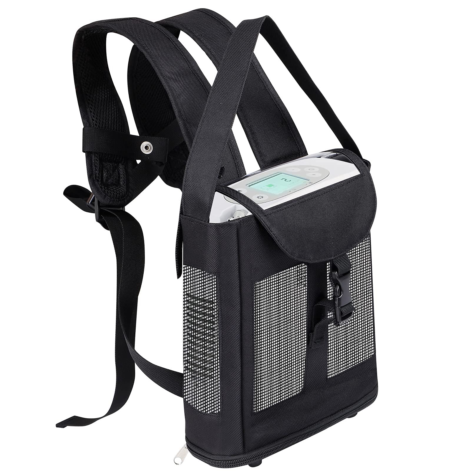 Breathable mesh panel on the Yxmeiguo G3 backpack for comfort during wear