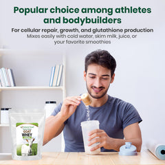 Z Natural Foods goat whey shows essential amino acids for recovery