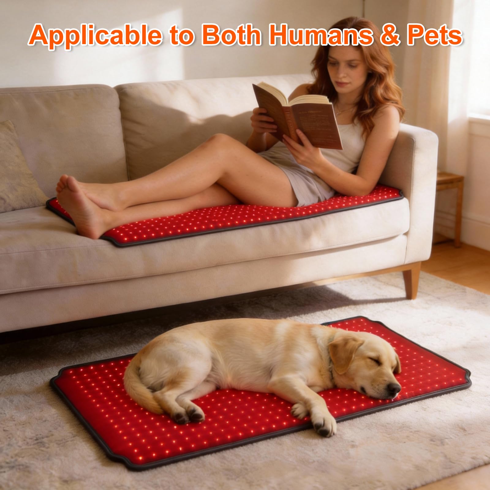 ZAEXAE 480 LEDs deliver full-spectrum red and infrared light.