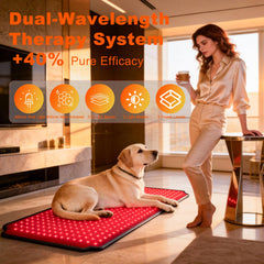 ZAEXAE knee-area wrap provides gentle warmth for joint support.