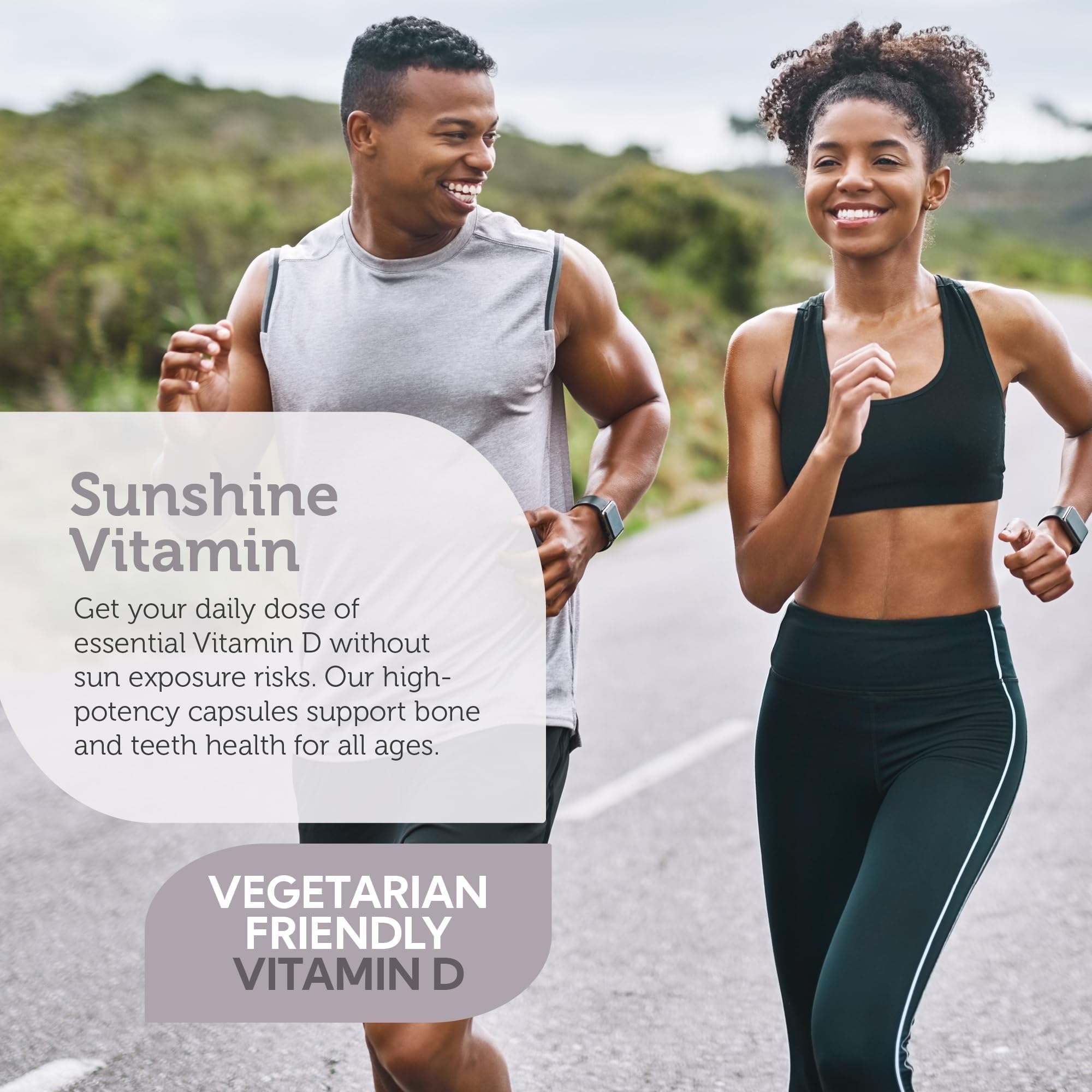 Zahler Advanced Vitamin D3 softgels pour demonstrating easy daily intake