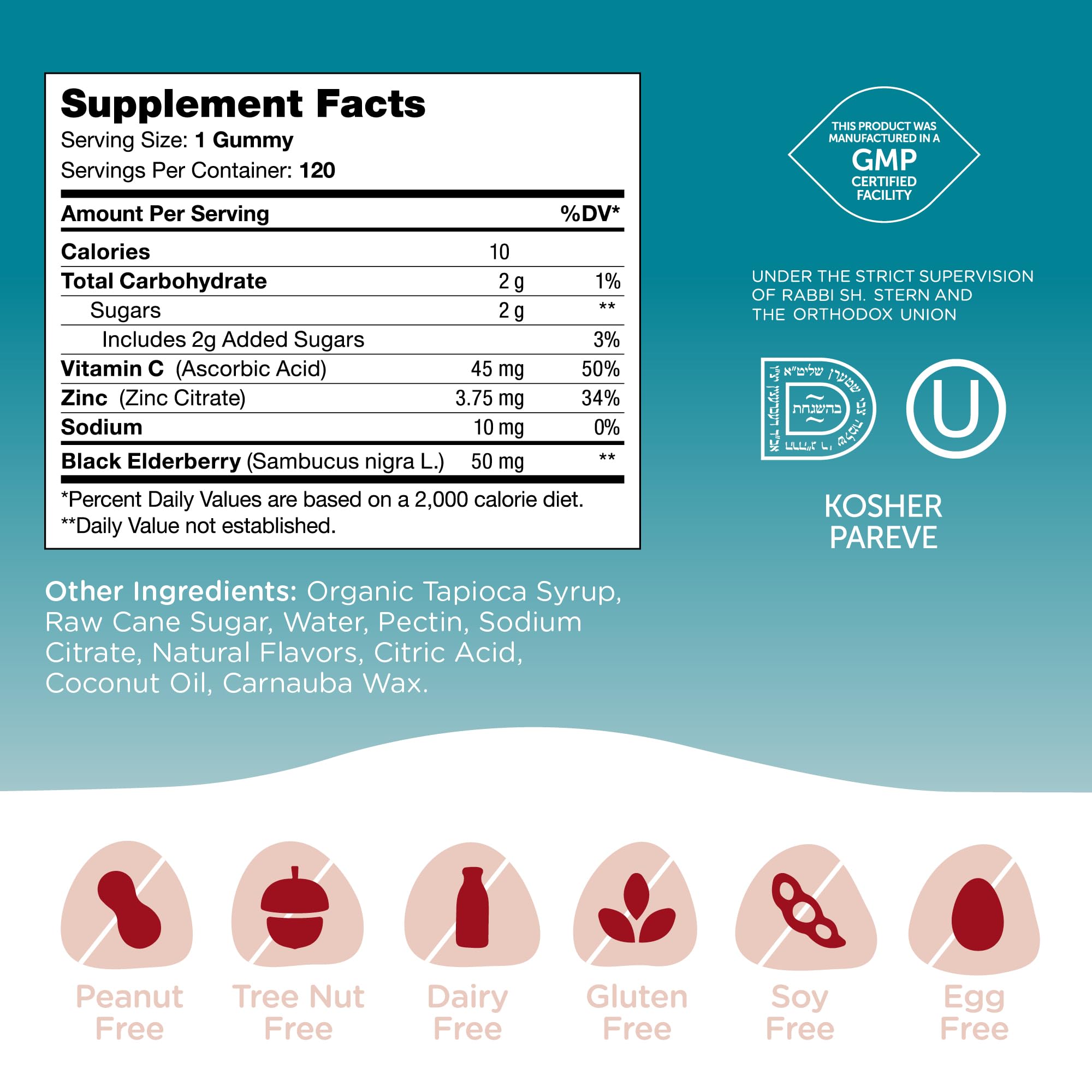 Zahler Chapter One Immune Gummies adults taking for daily immune support