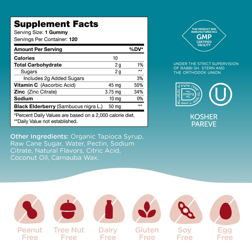 Zahler Chapter One Immune Gummies adults taking for daily immune support