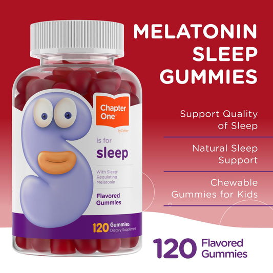 Zahler Chapter One Sleep Gummies fruit flavors ideal for kids before bed
