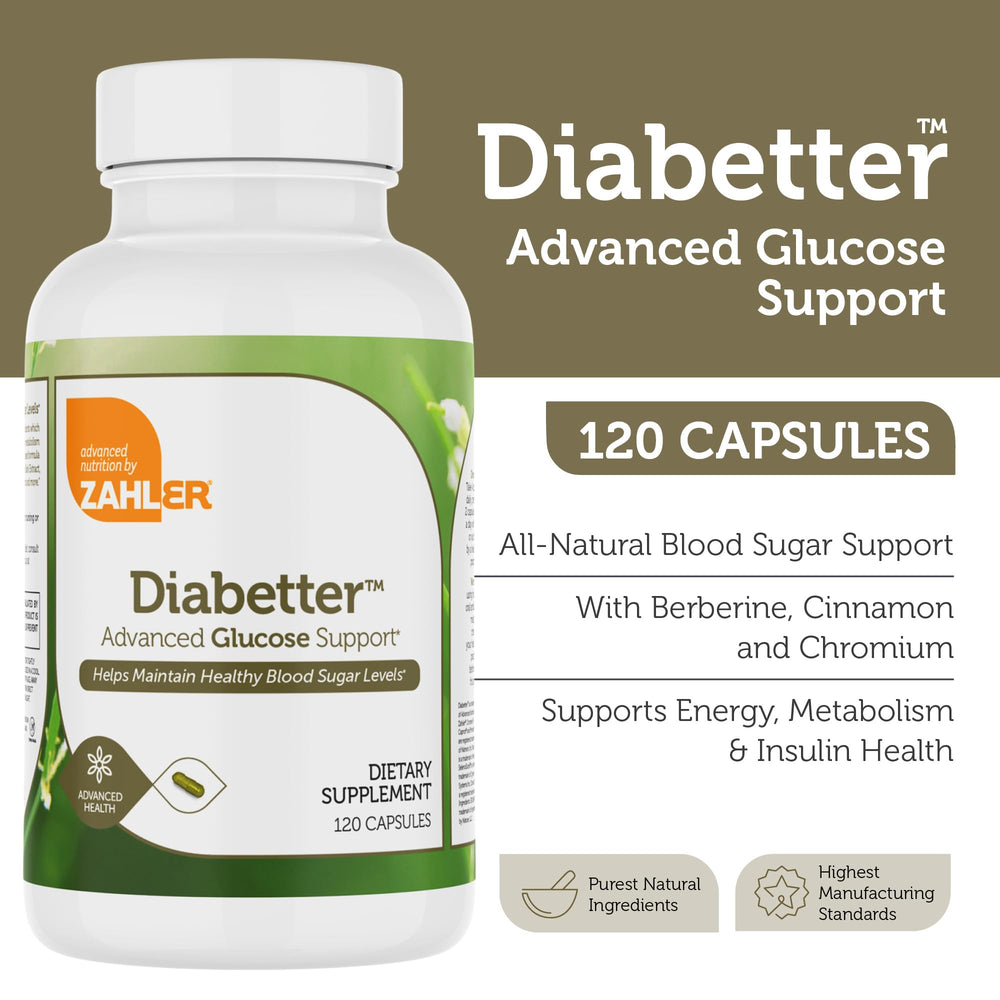 Zahler Diabetter manufactured in a USA facility emphasizing quality.