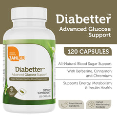 Zahler Diabetter manufactured in a USA facility emphasizing quality.