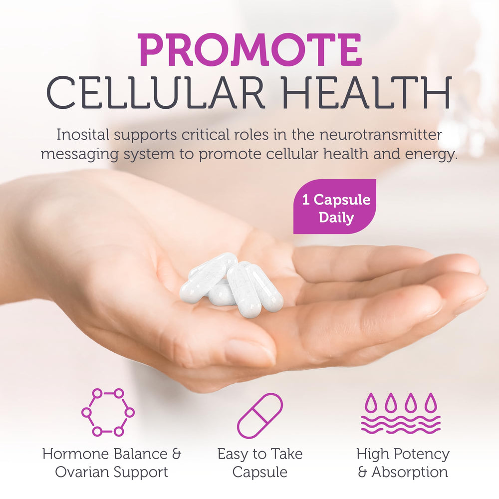 Pure Zahler Inositol ingredients support overall wellness in women.