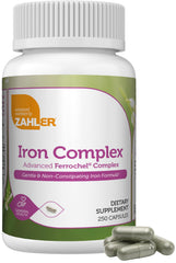 Zahler Iron Complex bottle front, gentle iron support for daily energy