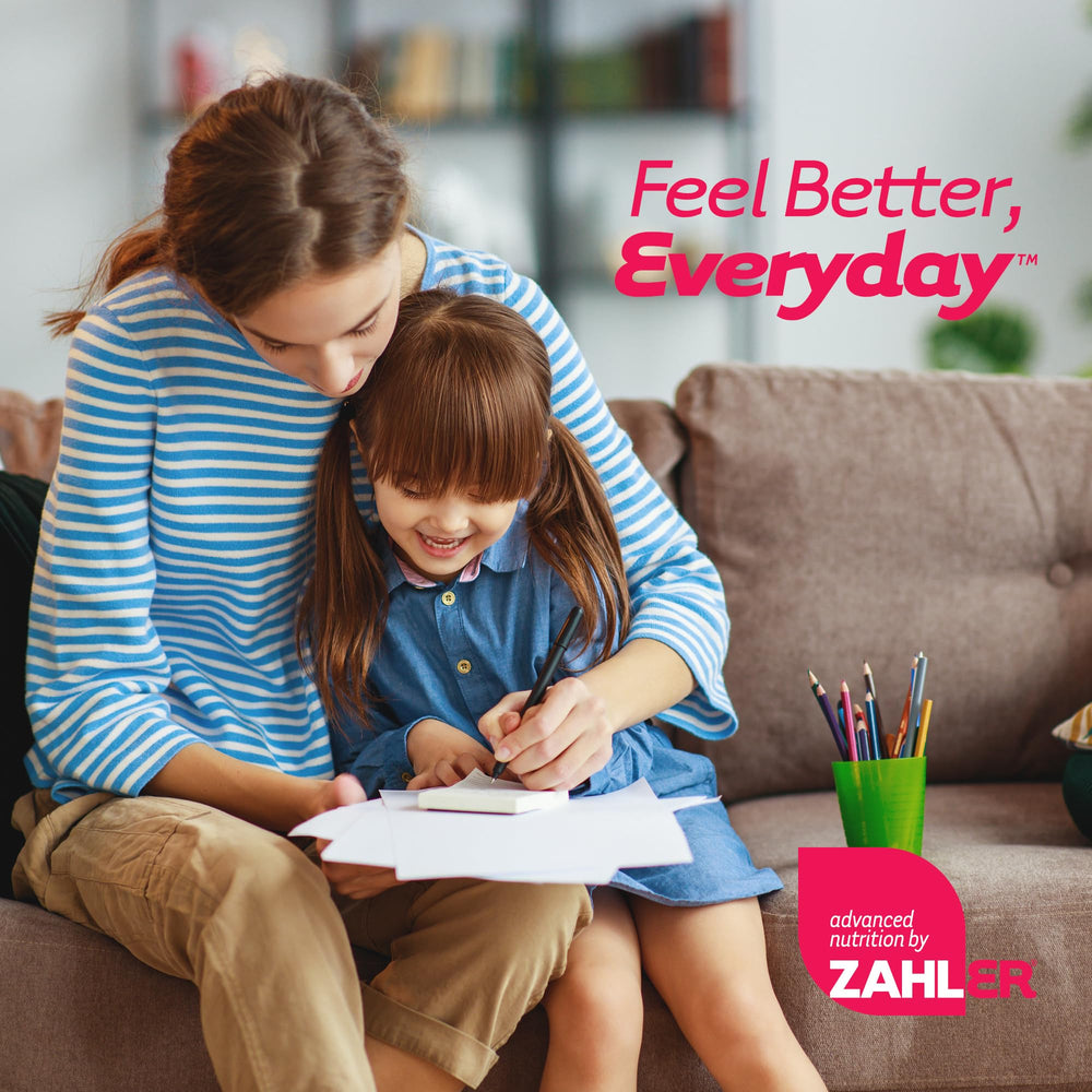 Zahler KidsActive bottle shows Made in USA quality mark.
