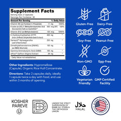 Zahler Mastermind bottle label showing Kosher certification.