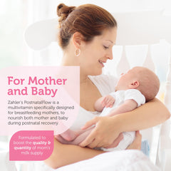 Zahler Postnatal Flow mom and baby scene signals postpartum nutrition support
