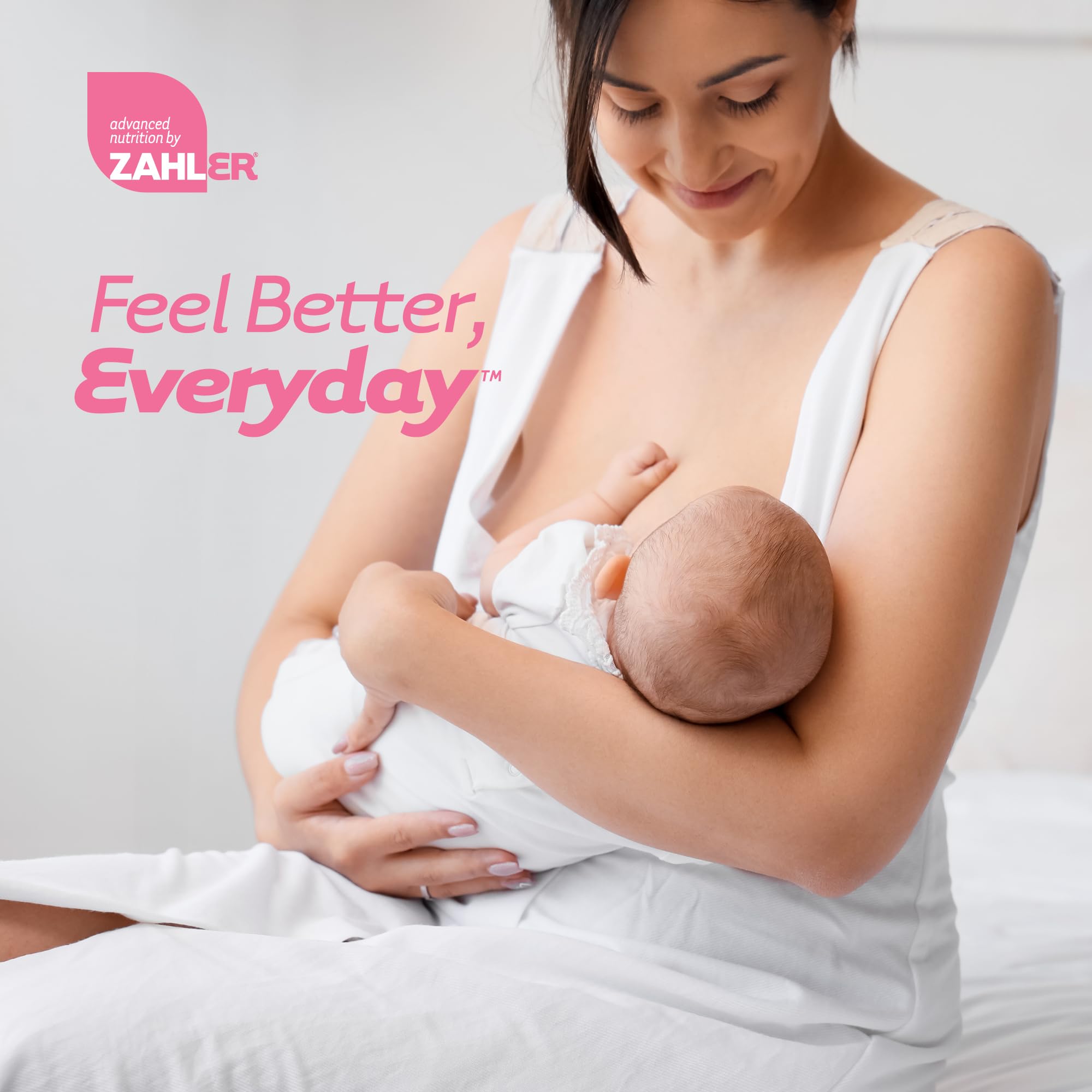 Zahler Postnatal Flow tablets image demonstrates compact supplement form
