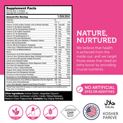 Zahler Prenatal DHA label highlights non-GMO gluten-free and dairy-free ingredients.
