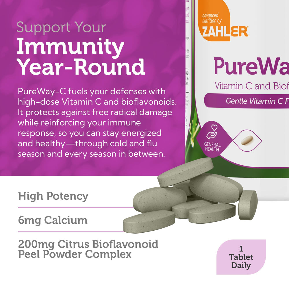 Bioflavonoid peel powder with Zahler packaging for antioxidant benefits.