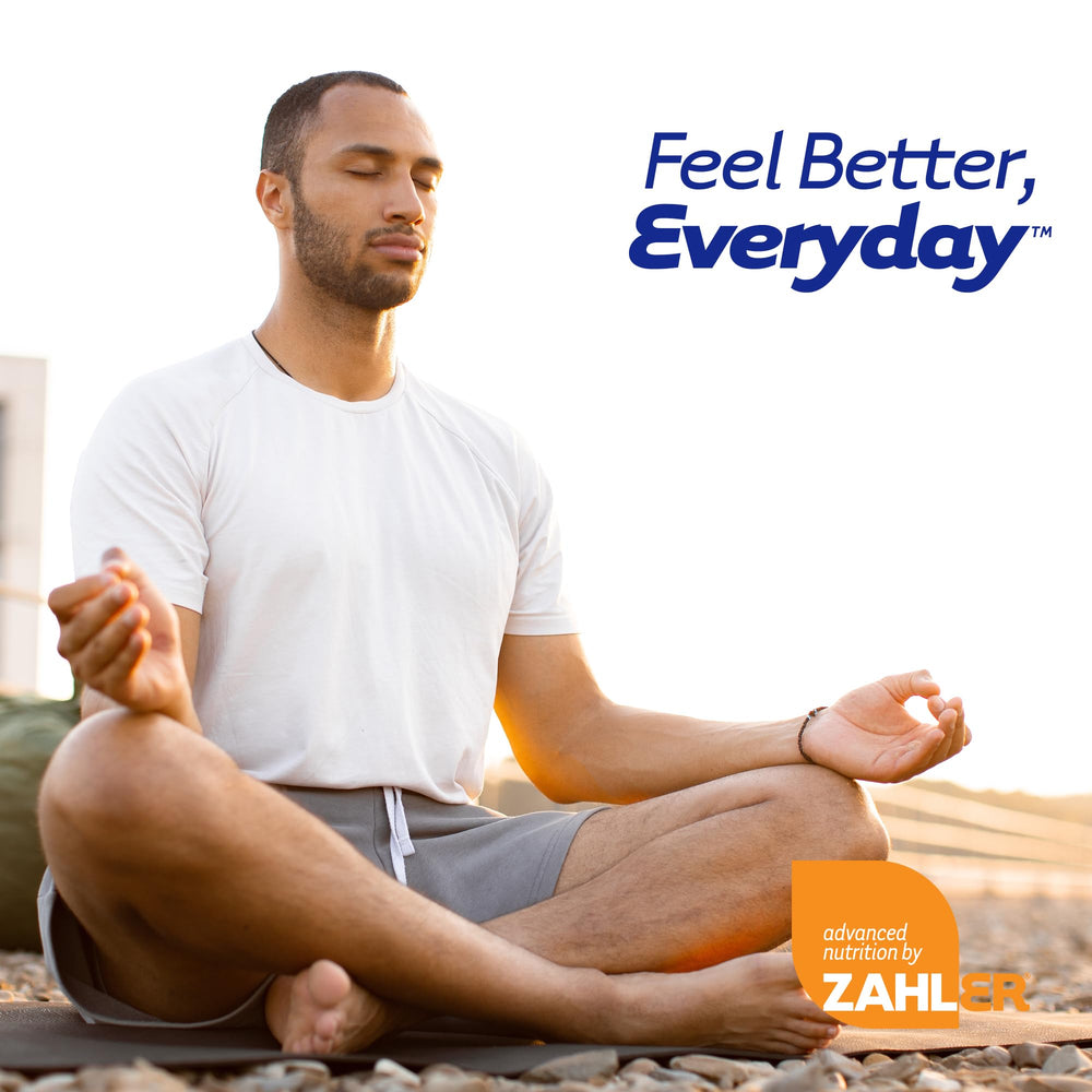Zahler StressMaster on bedside table ready for evening calm routine