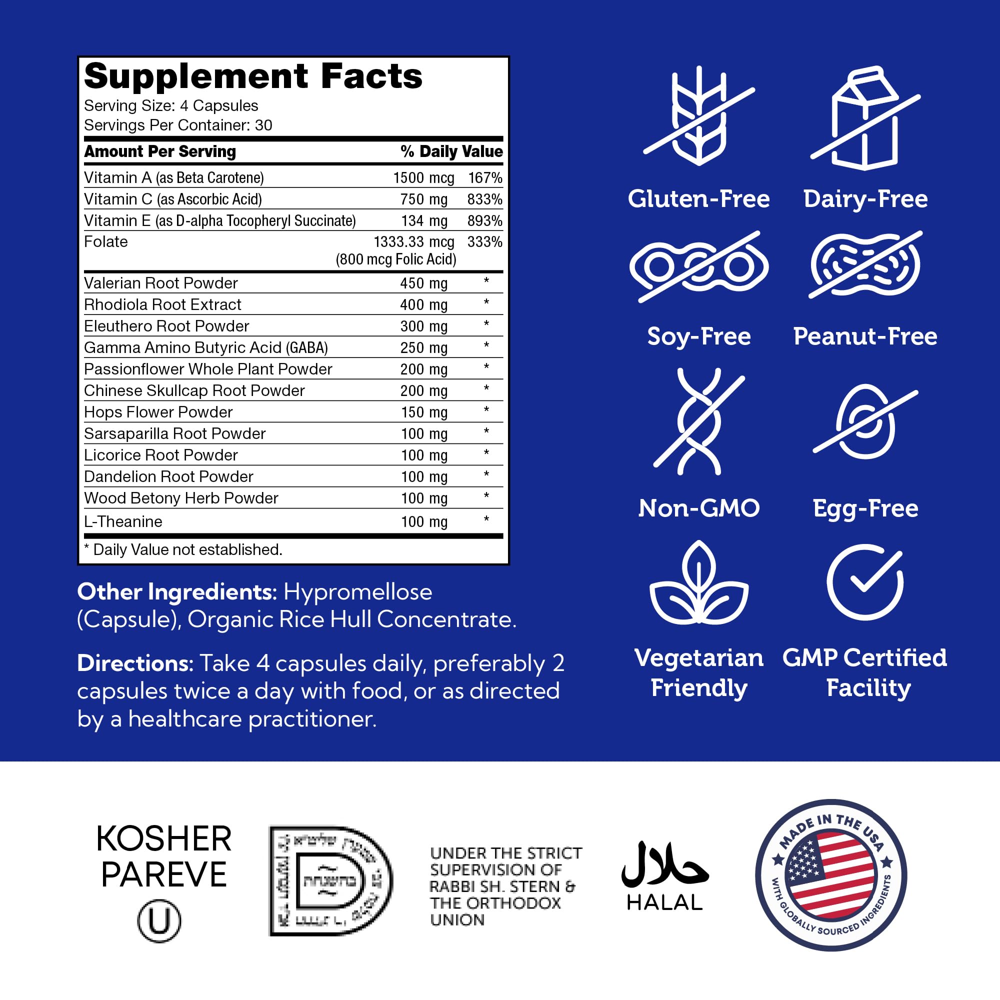 Zahler StressMaster capsules close-up suitable for daily wellness routines