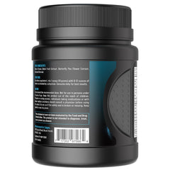 Zaigon HGH powder texture: deep black-blue premium quality.