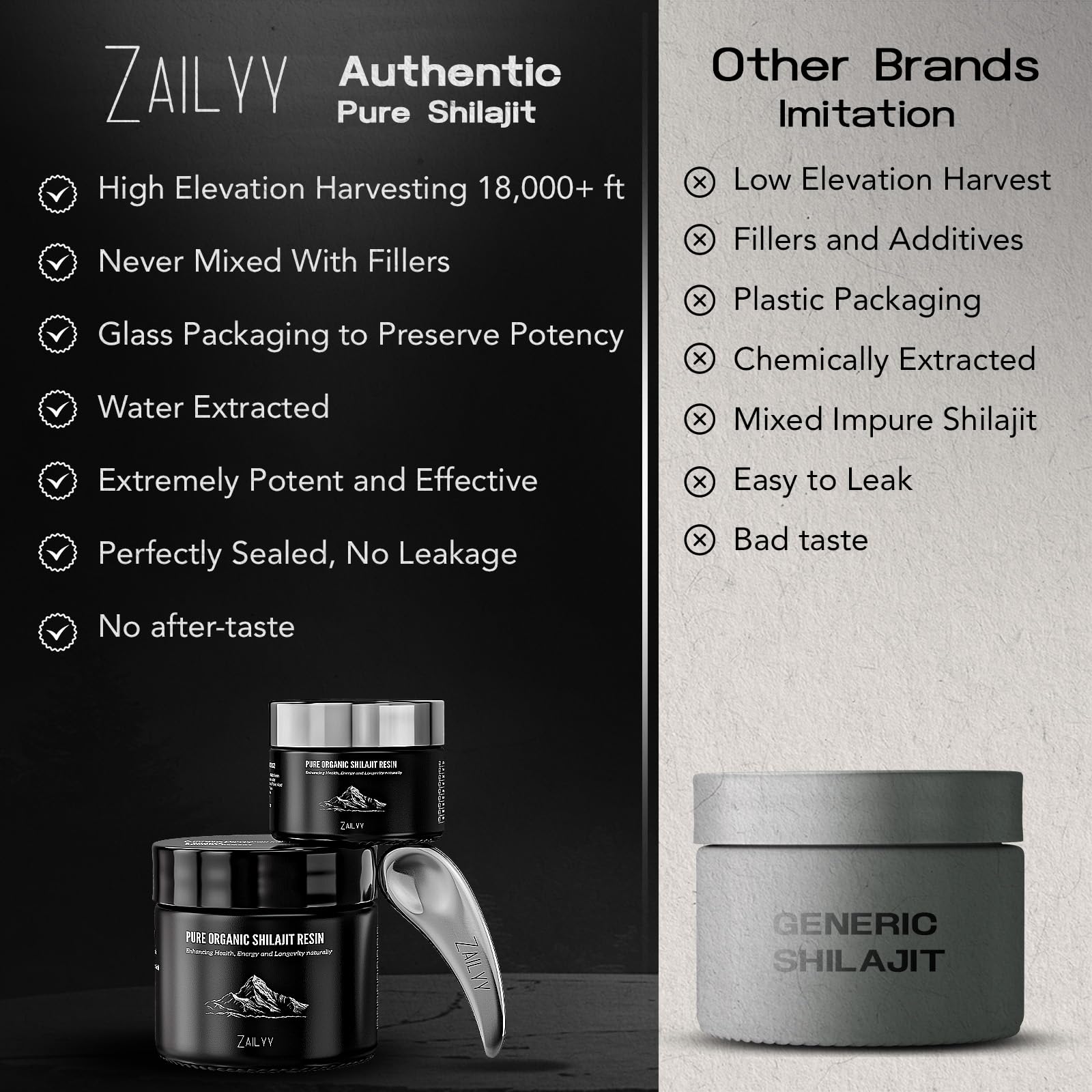 Morning tea ritual with ZAILYY Shilajit resin for added energy.