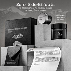 Travel-friendly ZAILYY Shilajit resin pack for on-the-go energy.