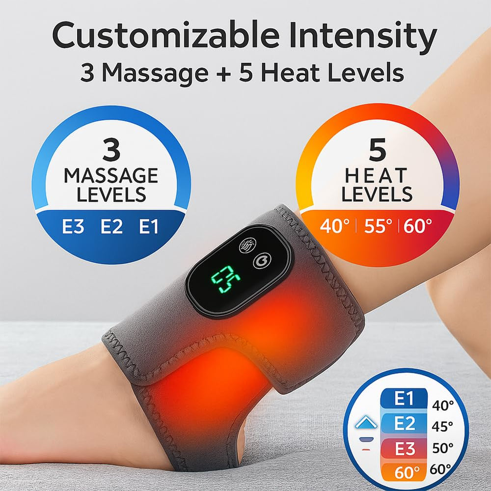 ZAIREG massager shows three vibration modes for tailored comfort