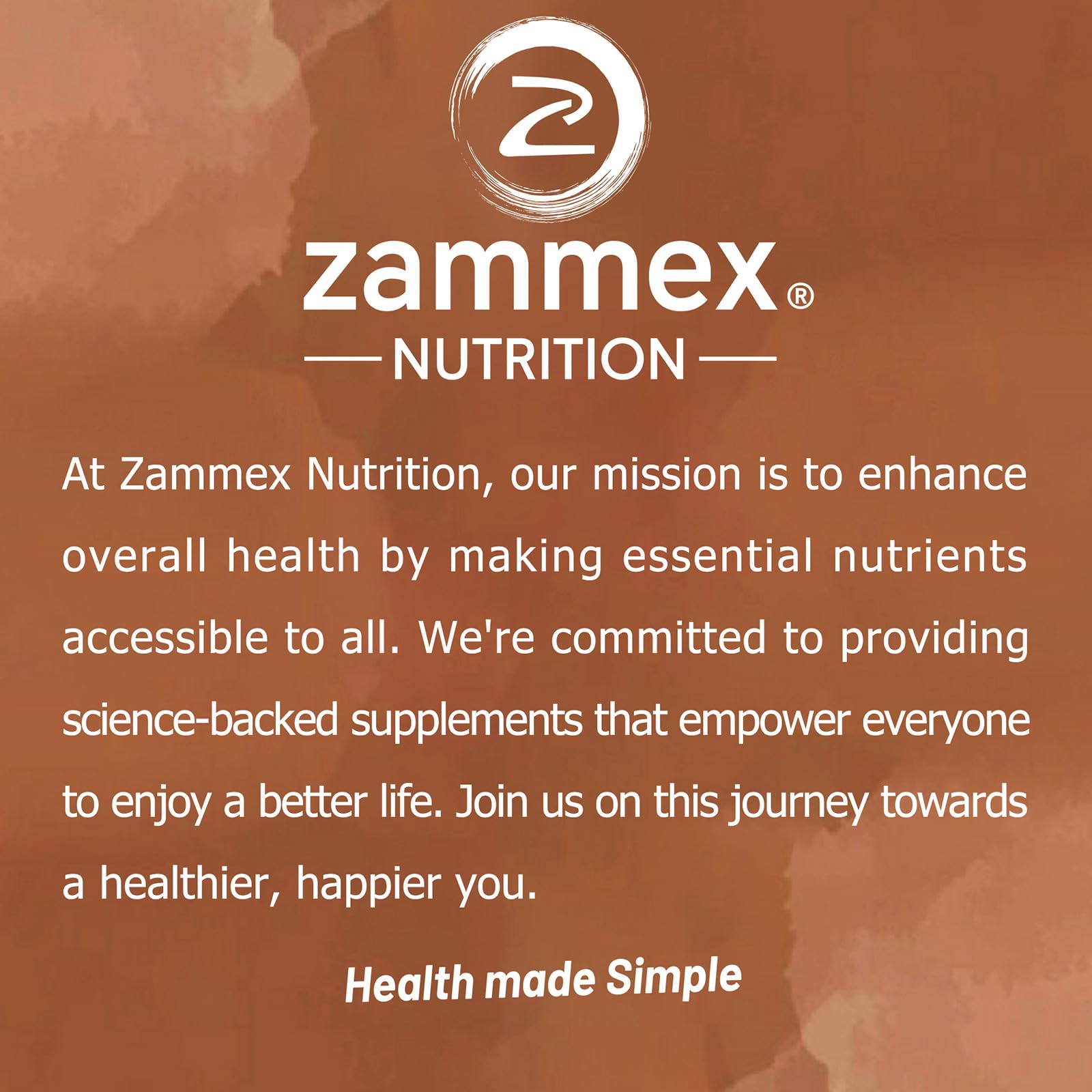 Zammex 41 servings packaging with guarantee seal visible.