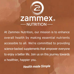 Zammex 41 servings packaging with guarantee seal visible.