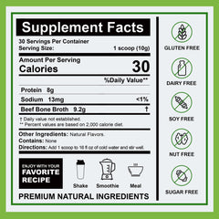 Zammex lemongrass protein powder serving scoop demonstrates easy daily protein intake