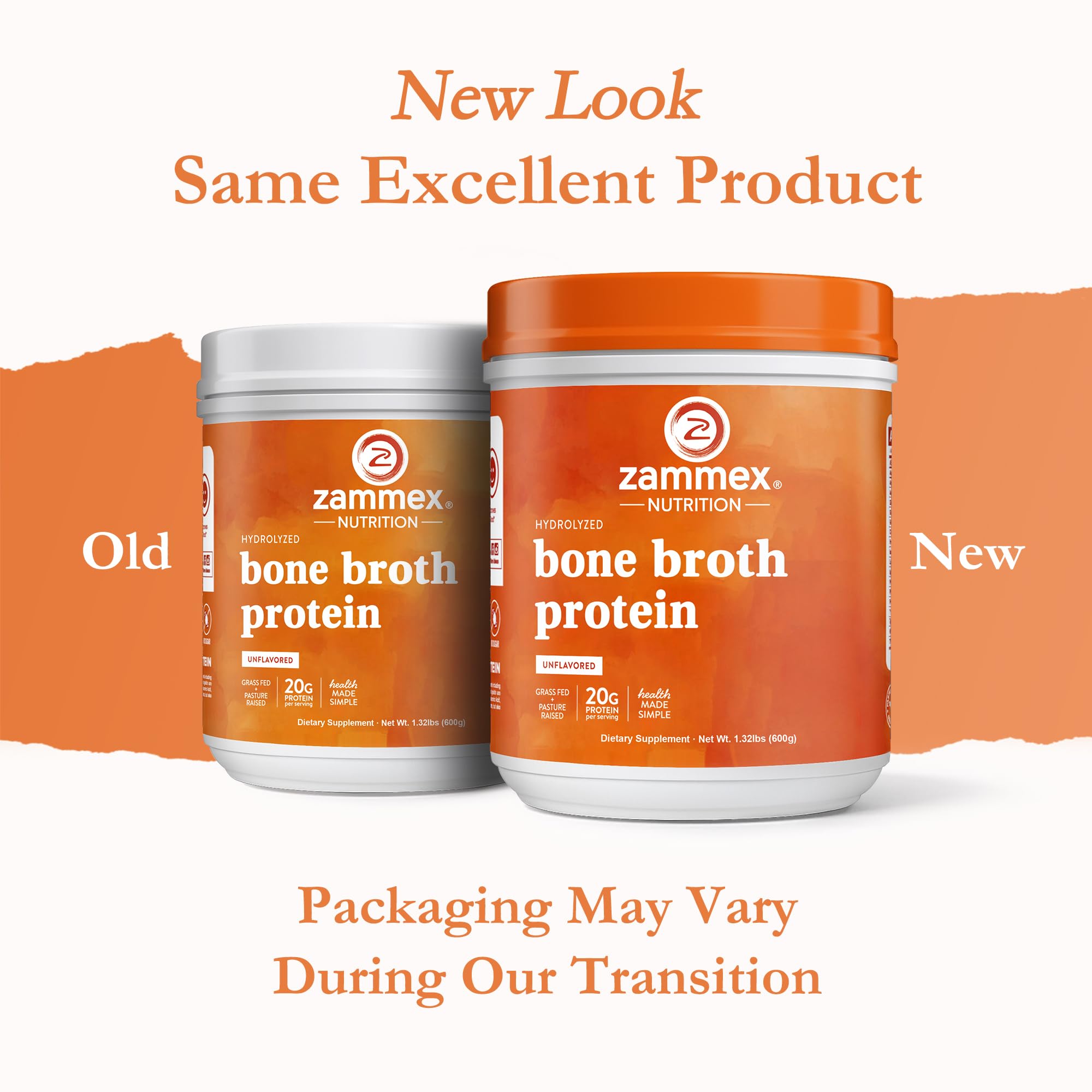 Zammex bone broth protein being poured into coffee for quick protein boost