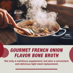 Cooking pot simmering with Zammex broth releases rich aroma.