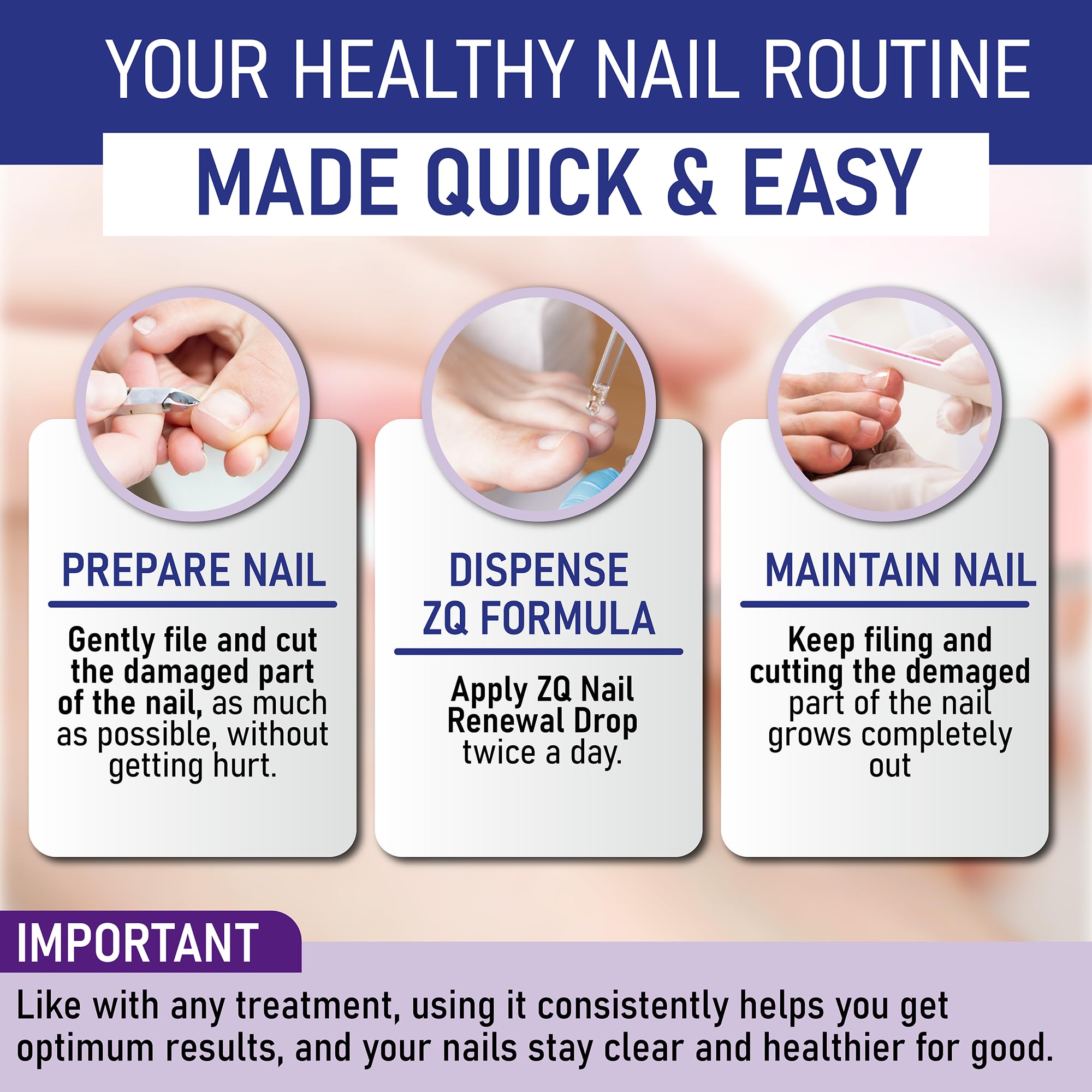 ZanaQuick daily application routine demonstrates simple integration into your day.