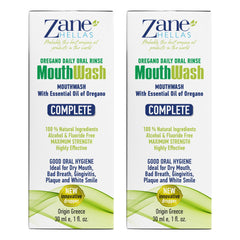 Zane Hellas MouthWash bottle 60ml close-up for daily oral freshness and herbal care