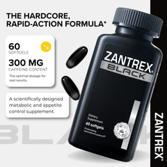 Zantrex Black metabolism-thermogenic support for energy.