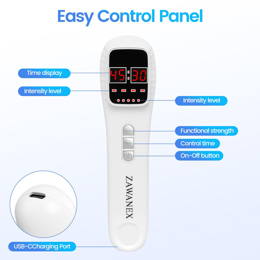 ZAWANEX pet-friendly red light device suitable for dogs.