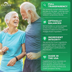 Zazzee bottle highlights a 50 day supply value