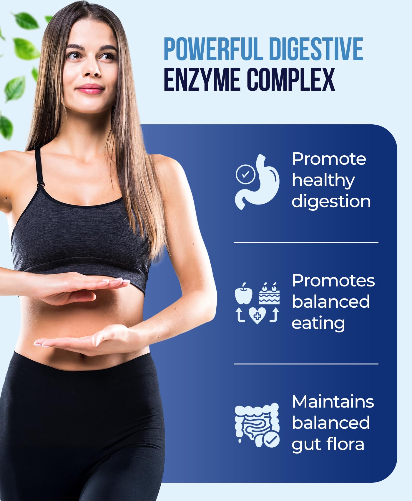 ZBIOME 60B bottle cap emphasizes gluten-free and stability features