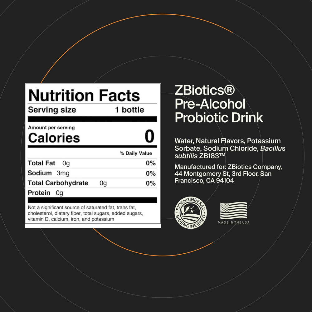 ZBiotics 12-pack packaging emphasizes portability for daily use.