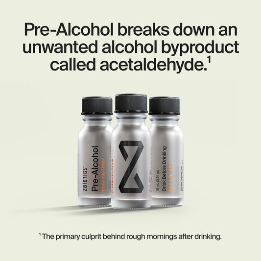 ZBiotics travel-friendly bottle ready for on-the-go evenings.