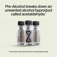 ZBiotics travel-friendly bottle ready for on-the-go evenings.