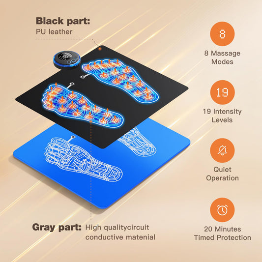zdasosr pad attachment showing electrode pads for targeted relief