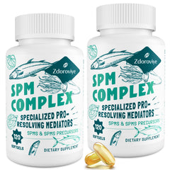 Zdoroviye SPM Supplement bottle front view, premium formula for daily wellness support.