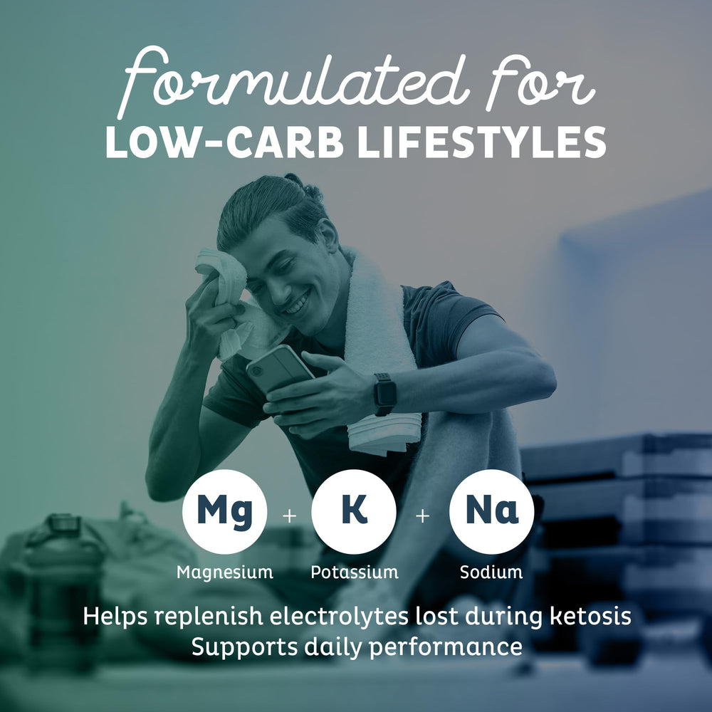 Zeal Keto Electrolyte Capsules packaging highlights GMP-compliant manufacturing.
