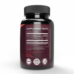 Zeal Naturals Creatine Monohydrate capsules lifestyle shot conveys everyday use.