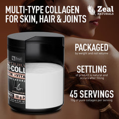 Zeal Naturals product in a smoothie demonstrates versatile consumption idea.