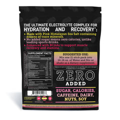 Zeal Naturals Pink Lemonade stick pack serving for on-the-go hydration
