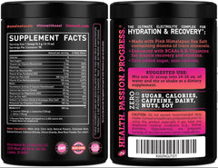Precision scooping helps balance electrolytes and BCAAs in each serving.