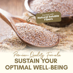 250-capsule bottle of Z Zealthy Life psyllium for monthly fiber support