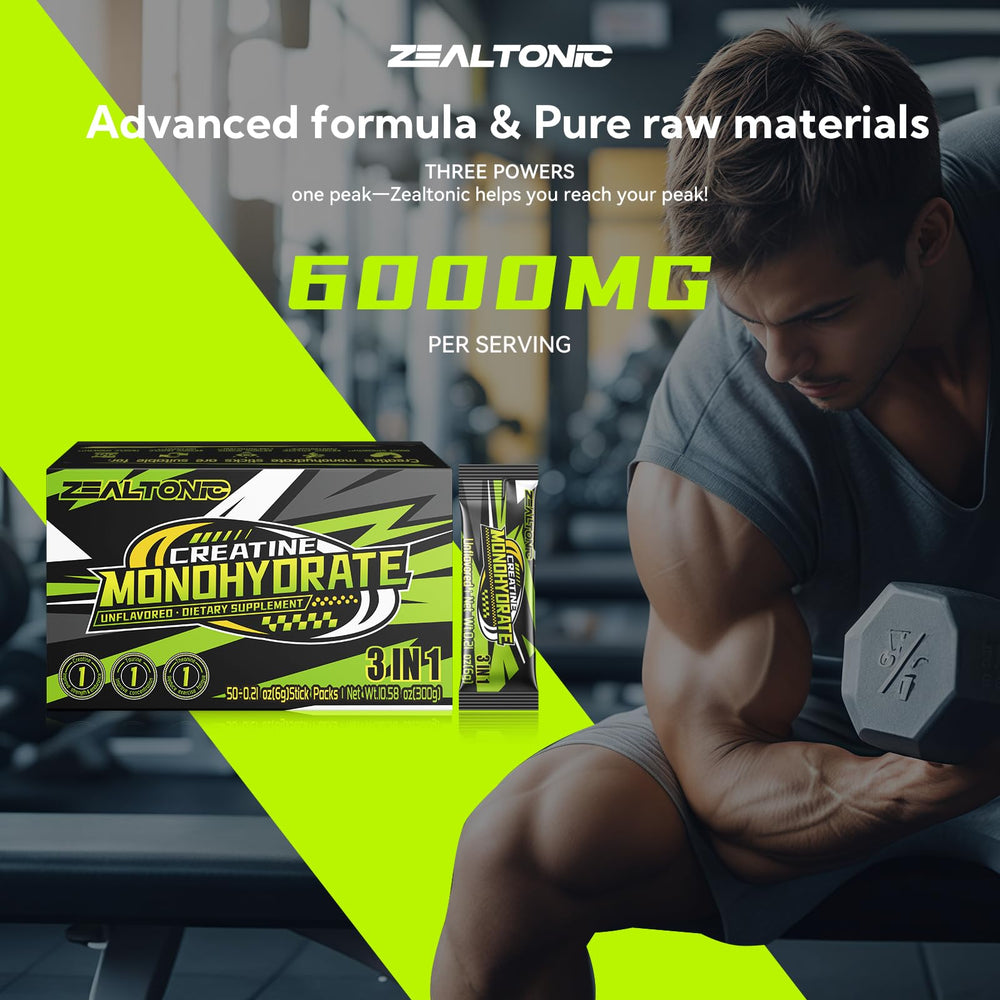 Zealtonic taurine-enhanced packet for gym sessions