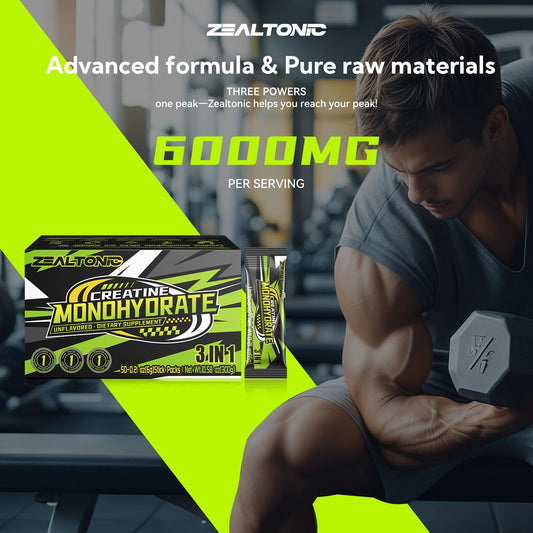 Zealtonic taurine-enhanced packet for gym sessions