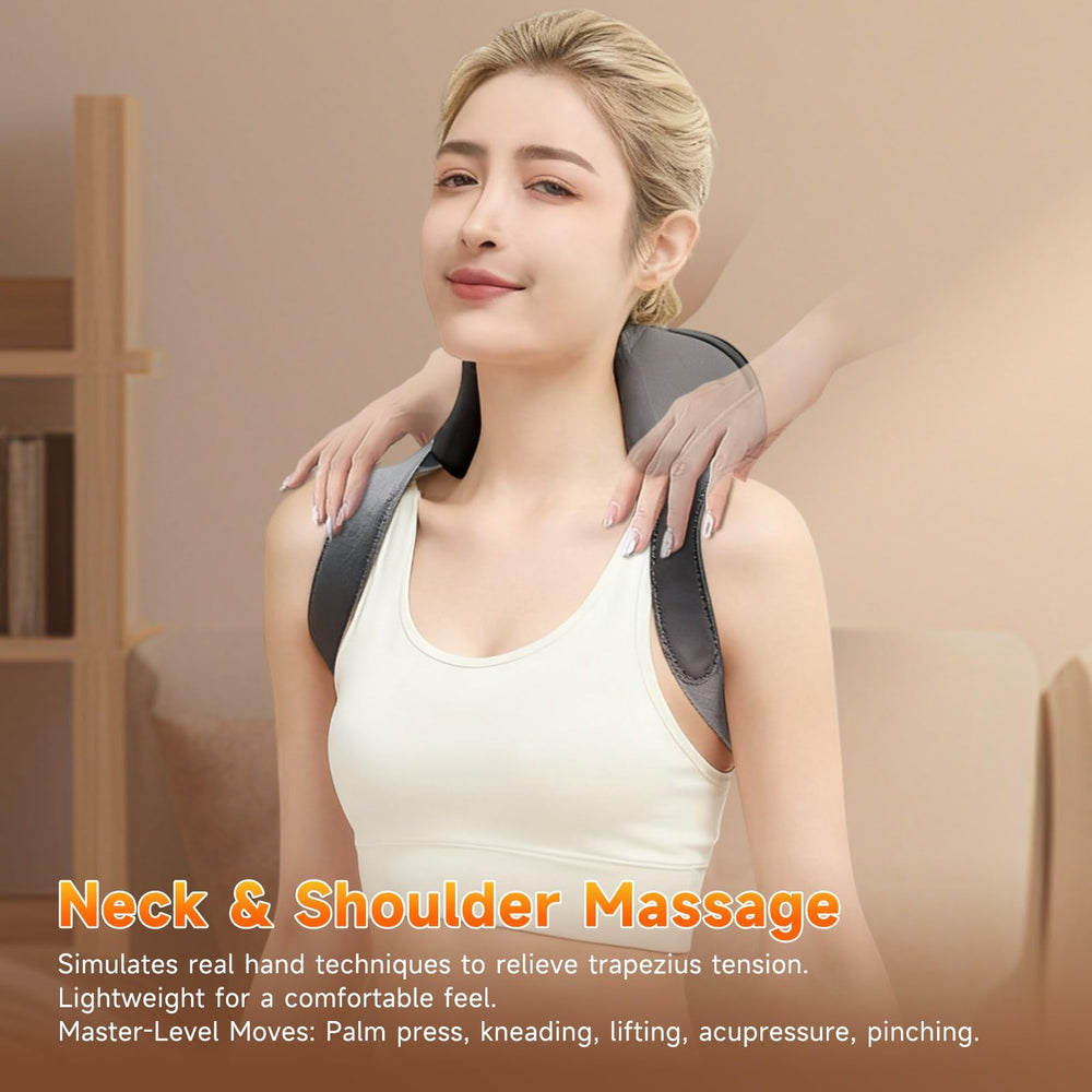 ZEDRIWELL lower thumb-pressure action replicates skilled kneading relief.