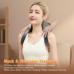 ZEDRIWELL lower thumb-pressure action replicates skilled kneading relief.